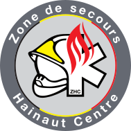 Logo des services d'urgence de la zone Hainaut Centre